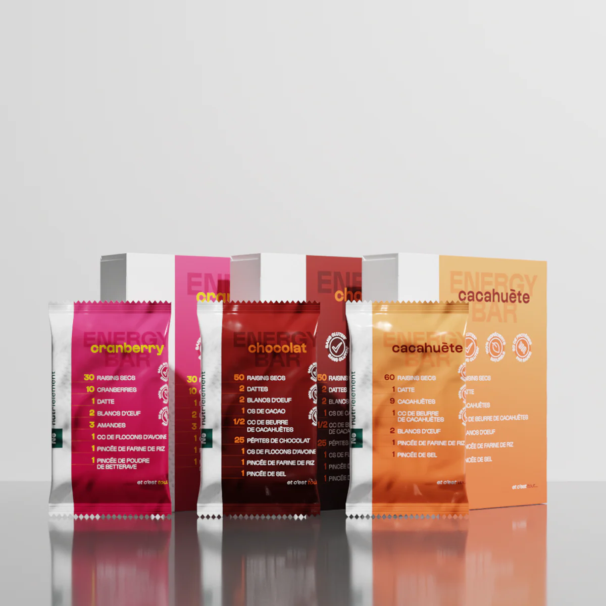 Pack Découverte - Barres Protéine & Energie